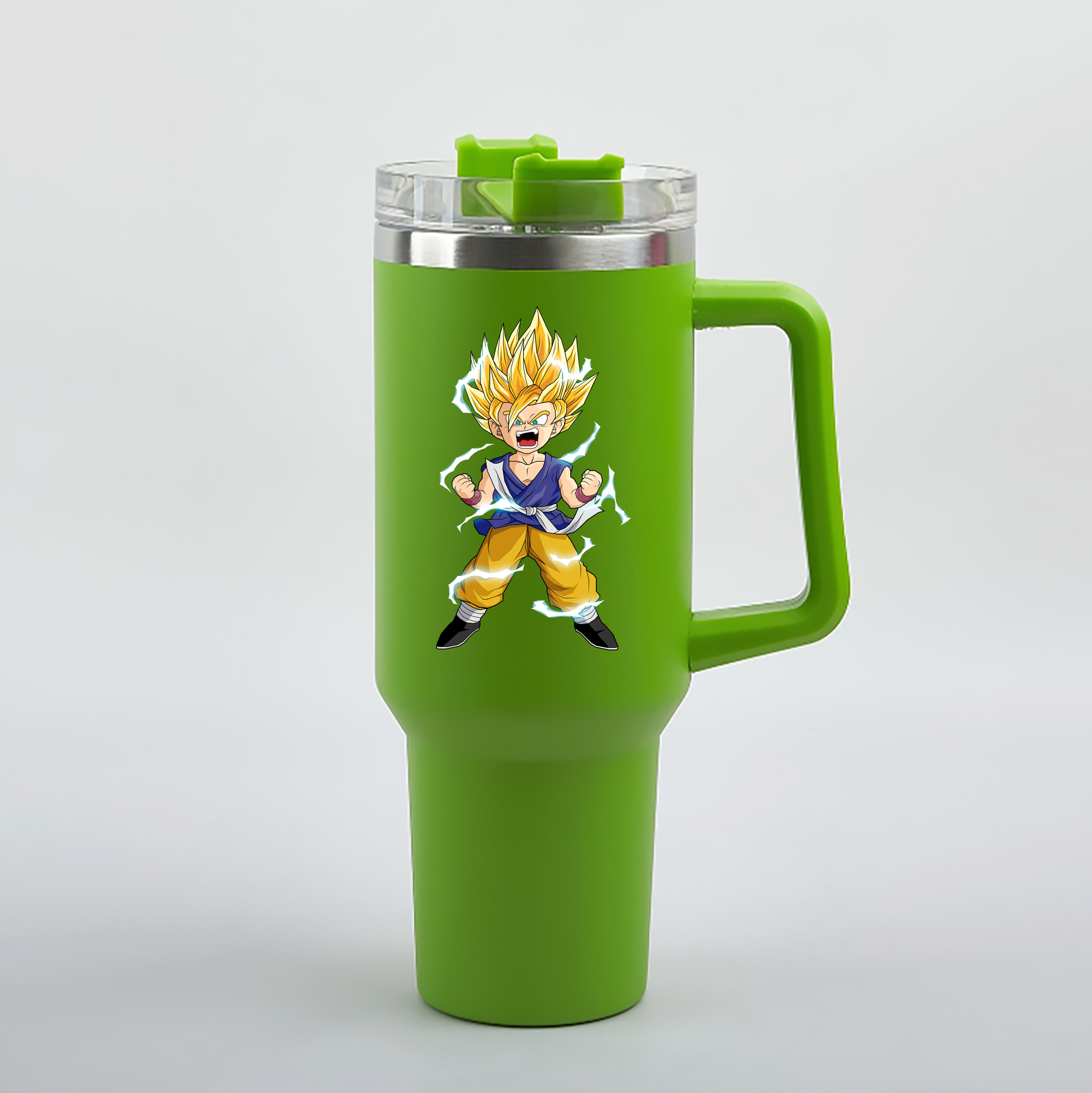 （画像用） ドラゴンボール 孫 悟飯（そんごはん）DRAGON BALL Son Gohan 1200mL車用タンブラー（カラープリント）